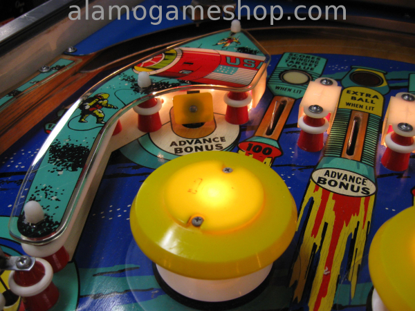 (image for) Space Odyssey pinball by Williams 1976