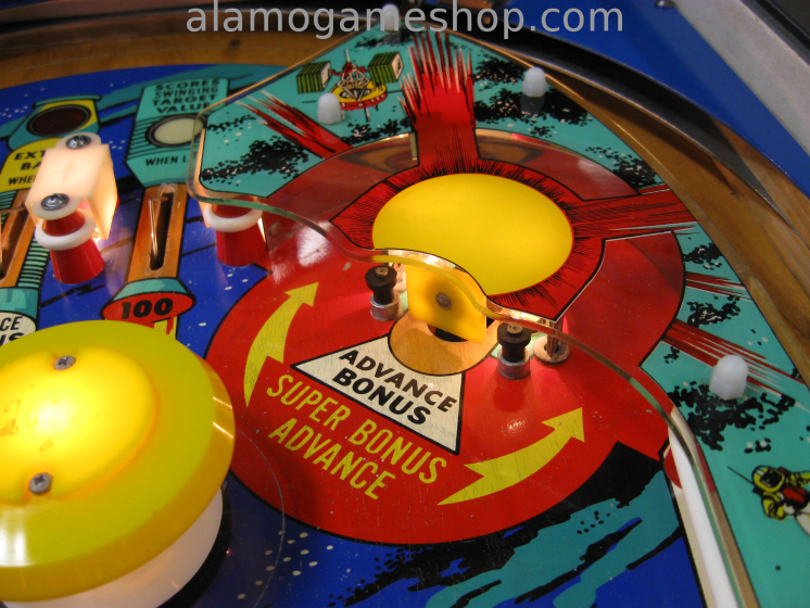 (image for) Space Odyssey pinball by Williams 1976