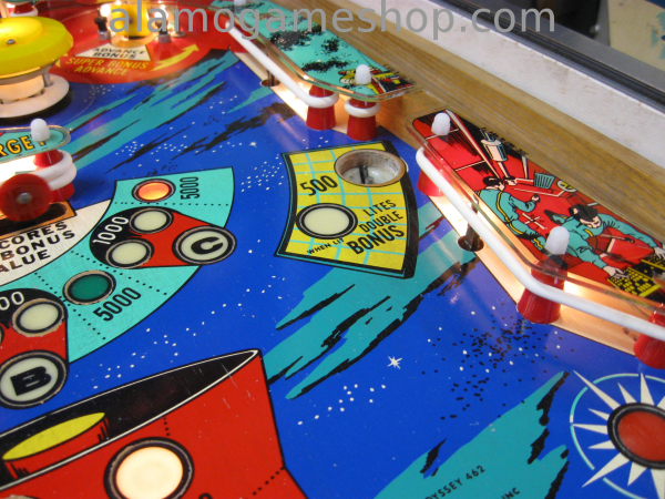 (image for) Space Odyssey pinball by Williams 1976