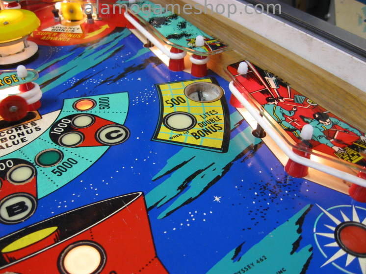 (image for) Space Odyssey pinball by Williams 1976