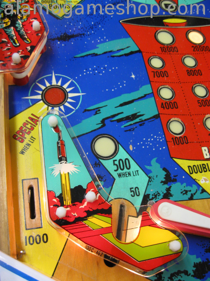 (image for) Space Odyssey pinball by Williams 1976