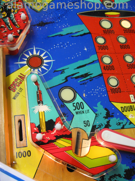 (image for) Space Odyssey pinball by Williams 1976