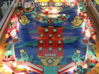 (image for) Space Odyssey pinball by Williams 1976
