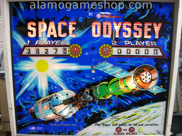 (image for) Space Odyssey pinball by Williams 1976 - Click Image to Close