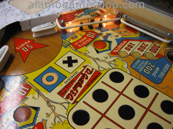 (image for) Square Head pinball by Gottlieb 1963