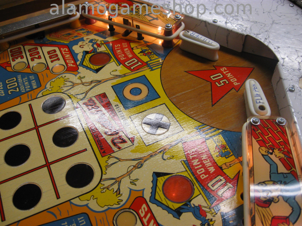 (image for) Square Head pinball by Gottlieb 1963