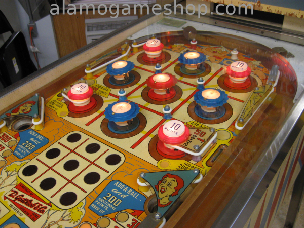 (image for) Square Head pinball by Gottlieb 1963