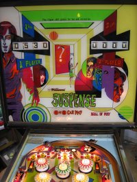 (image for) Suspense EM pinball by Williams 1969