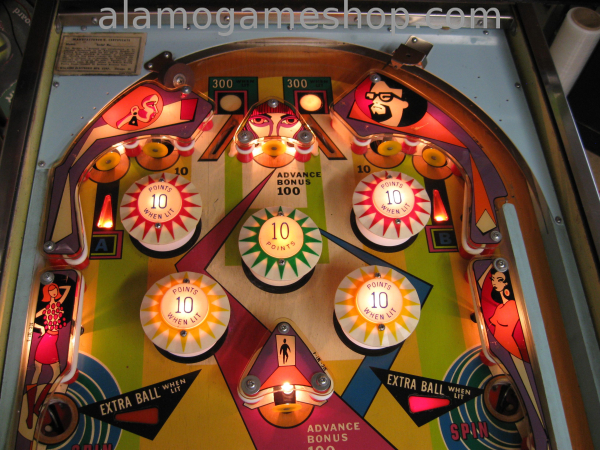 (image for) Suspense EM pinball by Williams 1969