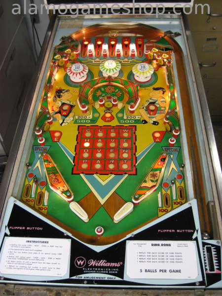 (image for) Ding Dong EM Pinball by Williams 1968