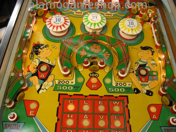 (image for) Ding Dong EM Pinball by Williams 1968