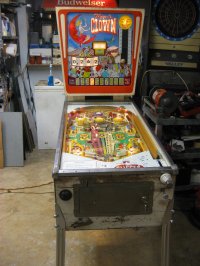 (image for) Flipper Clown pinball by Gottlieb 1962