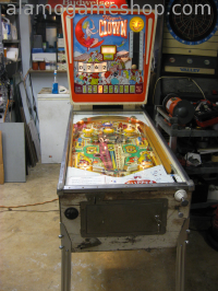 (image for) Flipper Clown pinball by Gottlieb 1962