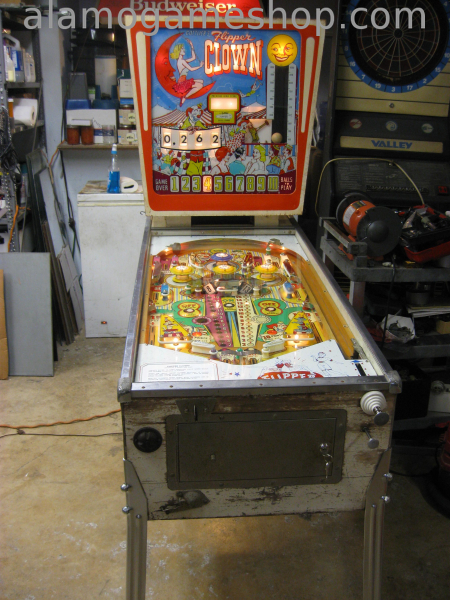 (image for) Flipper Clown pinball by Gottlieb 1962