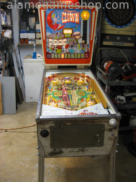 (image for) Flipper Clown pinball by Gottlieb 1962