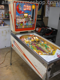 (image for) Flipper Clown pinball by Gottlieb 1962