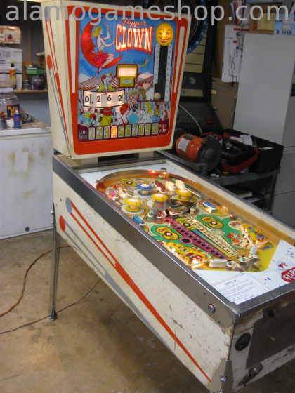 (image for) Flipper Clown pinball by Gottlieb 1962