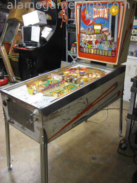 (image for) Flipper Clown pinball by Gottlieb 1962