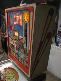 (image for) Flipper Clown pinball by Gottlieb 1962