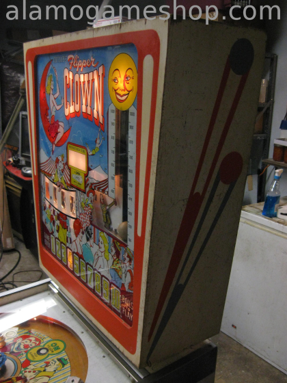 (image for) Flipper Clown pinball by Gottlieb 1962