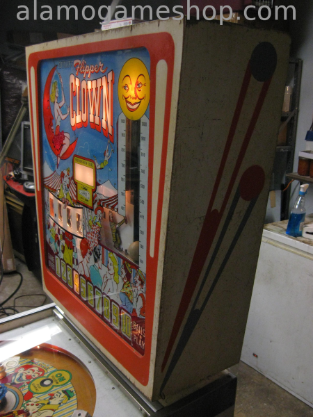 (image for) Flipper Clown pinball by Gottlieb 1962