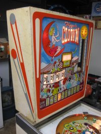 (image for) Flipper Clown pinball by Gottlieb 1962