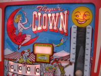 Flipper Clown pinball by Gottlieb 1962
