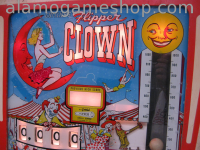 (image for) Flipper Clown pinball by Gottlieb 1962