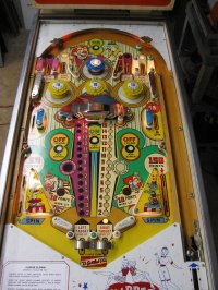 (image for) Flipper Clown pinball by Gottlieb 1962