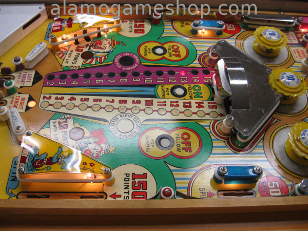 (image for) Flipper Clown pinball by Gottlieb 1962