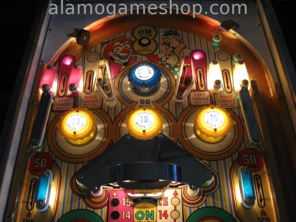 (image for) Flipper Clown pinball by Gottlieb 1962