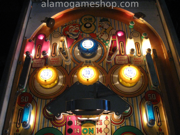(image for) Flipper Clown pinball by Gottlieb 1962