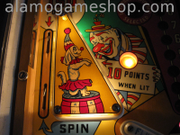 (image for) Flipper Clown pinball by Gottlieb 1962