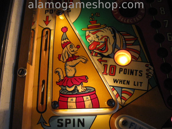 (image for) Flipper Clown pinball by Gottlieb 1962