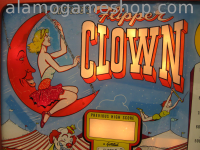 (image for) Flipper Clown pinball by Gottlieb 1962