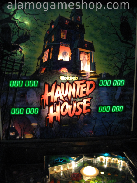 (image for) Haunted House pinball by Gottlieb 1982