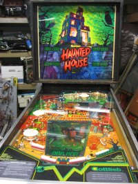 (image for) Haunted House pinball by Gottlieb 1982