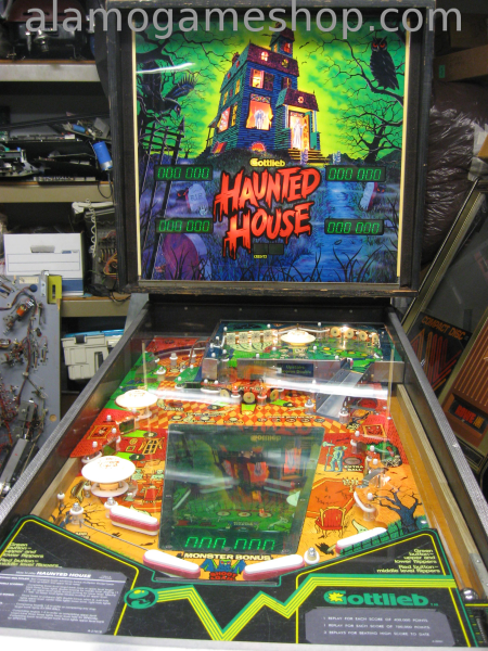 (image for) Haunted House pinball by Gottlieb 1982