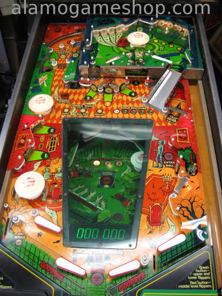 (image for) Haunted House pinball by Gottlieb 1982