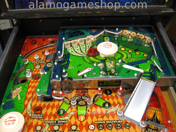 (image for) Haunted House pinball by Gottlieb 1982