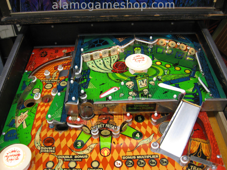 (image for) Haunted House pinball by Gottlieb 1982