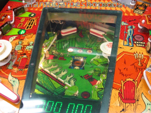 (image for) Haunted House pinball by Gottlieb 1982