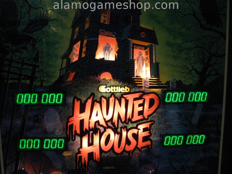 (image for) Haunted House pinball by Gottlieb 1982