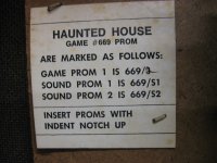 (image for) Haunted House pinball by Gottlieb 1982