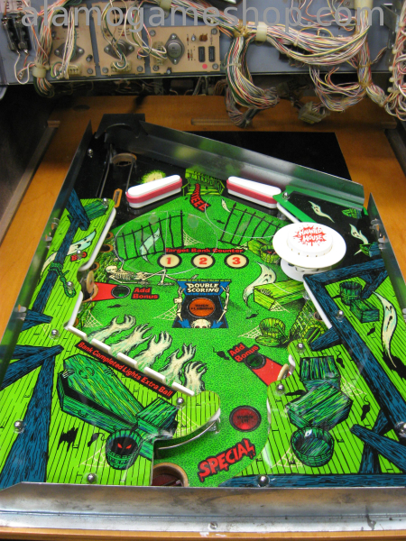 (image for) Haunted House pinball by Gottlieb 1982