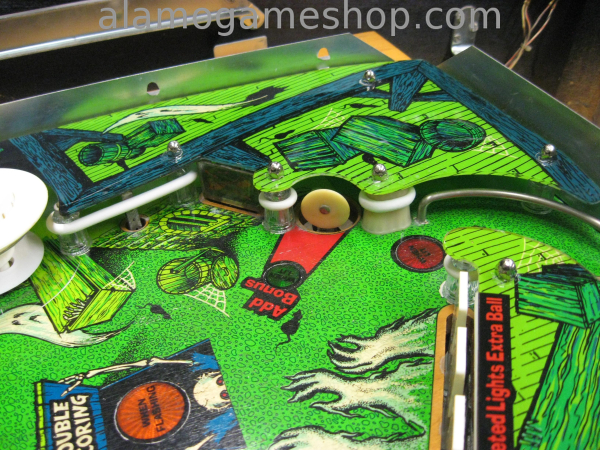 (image for) Haunted House pinball by Gottlieb 1982