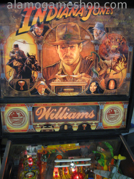 (image for) Indiana Jones pinball by Williams 1993