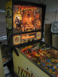 (image for) Indiana Jones pinball by Williams 1993