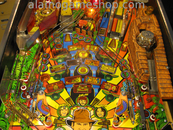 (image for) Indiana Jones pinball by Williams 1993