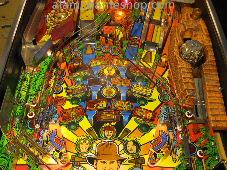 (image for) Indiana Jones pinball by Williams 1993